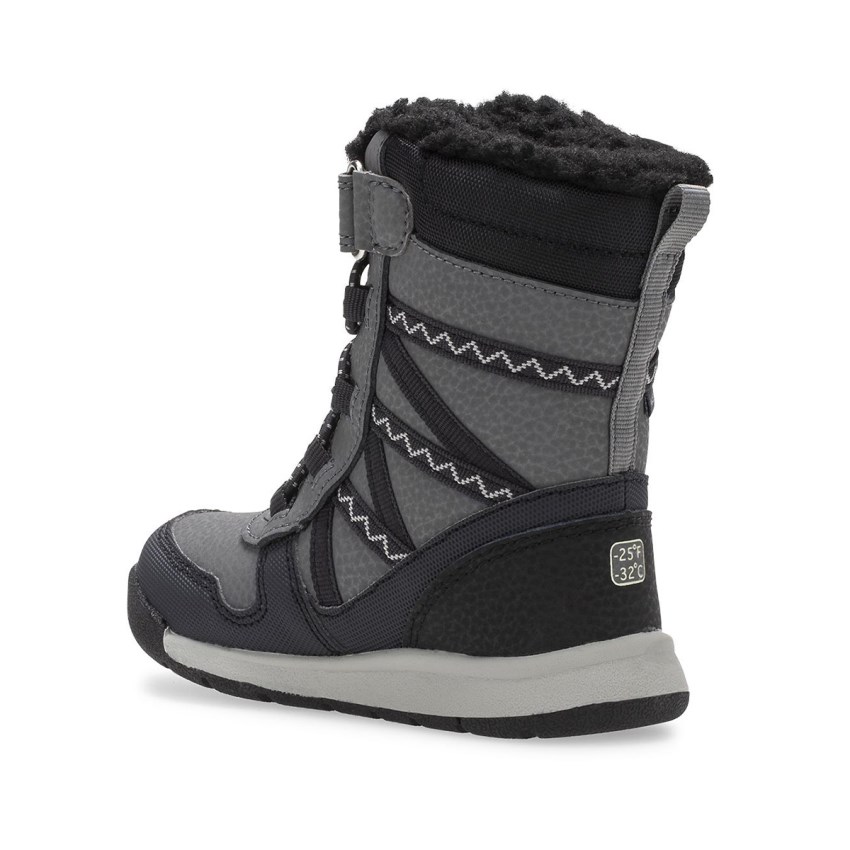 Bottes Merrell Snow Crush 2.0 Waterproof Jr. Grise Enfant | G.O.CCUP